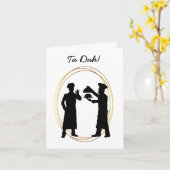 Birthday Cake en Bakers Funny Birthday Kaart (Gele Bloem)