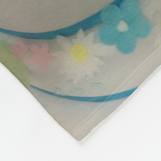 Birthday cake fleece blanket (Hoek)