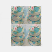 Birthday cake fleece blanket (Voorkant)