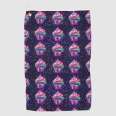 Birthday Cake Golfhanddoek (Voorkant)