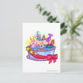 Birthday Cake Group Shot Briefkaart (Staand voorkant)