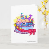 Birthday Cake Group Shot Kaart (Gele Bloem)