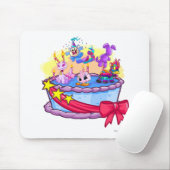 Birthday Cake Group Shot Muismat (Met muis)