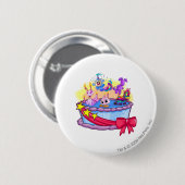 Birthday Cake Group Shot Ronde Button 5,7 Cm (Voorkant /achterkant)