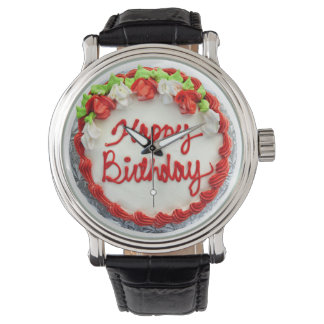 BIRTHDAY CAKE HORLOGE