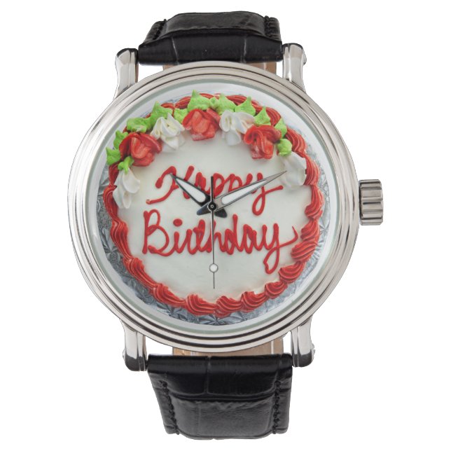 BIRTHDAY CAKE HORLOGE (Voorkant)