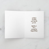 Birthday Cake Humor Hoop dat je Boxer Dogs Funny p Kaart (Binnen)