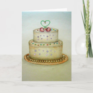 Birthday Cake Kaart