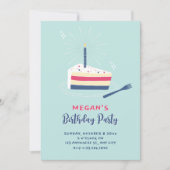 Birthday Cake  Kaart (Voorkant)