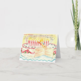 Birthday Cake Kaart