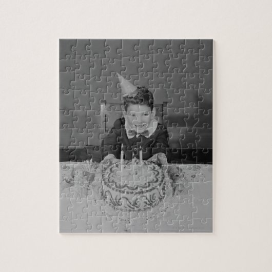 Birthday Cake Legpuzzel (Verticaal)