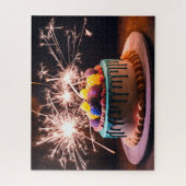 Birthday Cake Legpuzzel (Verticaal)