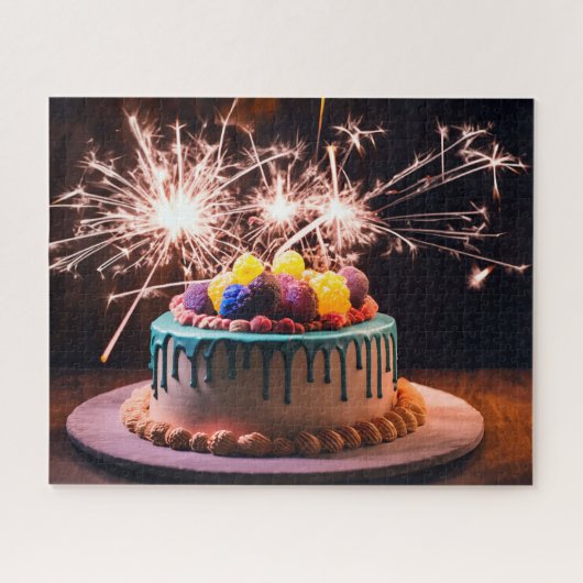 Birthday Cake Legpuzzel (Horizontaal)