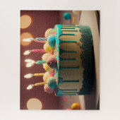 Birthday Cake Legpuzzel (Verticaal)