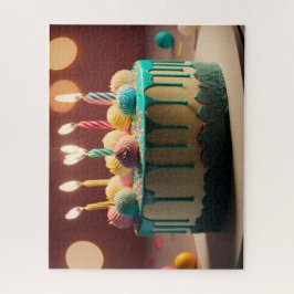 Birthday Cake Legpuzzel