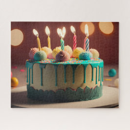 Birthday Cake Legpuzzel