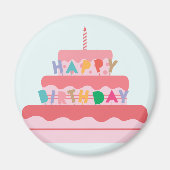 Birthday Cake Magnet (Voorkant)