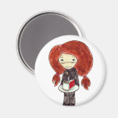 Birthday Cake Magnet (Voorkant / Achterkant)