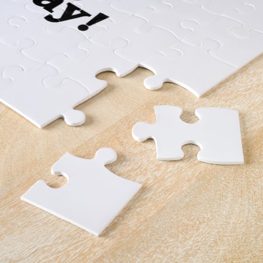 Birthday Cake - Man Legpuzzel (Zijkant)