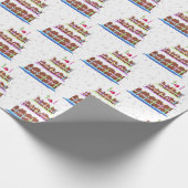 Birthday Cake met Confetti Cadeaupapier (Hoek)