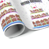 Birthday Cake met Confetti Cadeaupapier (Rol Hoek)