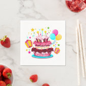 Birthday Cake Napkins Servet (Insitu)