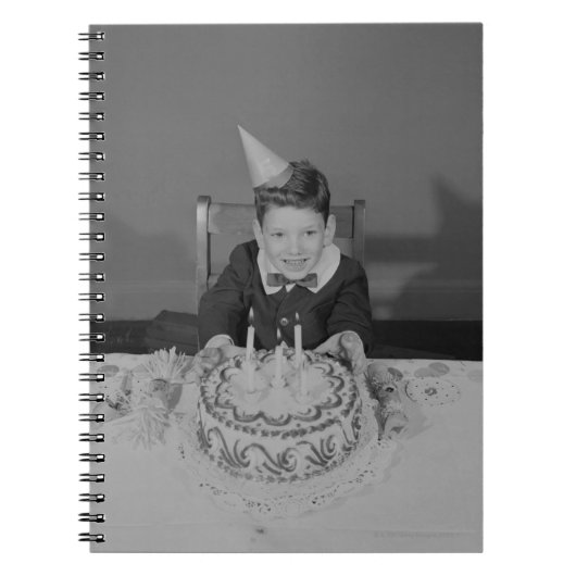 Birthday Cake Notitieboek (Voorkant)