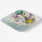 Birthday Cake Papieren Bordje (Gebogen)