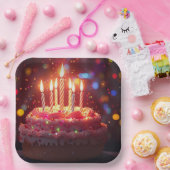 BIRTHDAY CAKE PAPIEREN BORDJE (Feest)