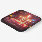 BIRTHDAY CAKE PAPIEREN BORDJE (Gebogen)