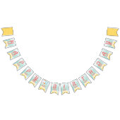 Birthday Cake - Party Bunting Flags Banner (Alle)