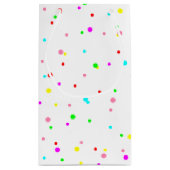 Birthday Cake Party Gift Bag Klein Cadeauzakje (Achterkant)