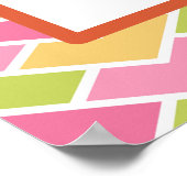 Birthday Cake Party Leon and Sheep Gift Table Poster (Hoek)