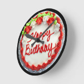 BIRTHDAY CAKE RONDE KLOK (Hoek)