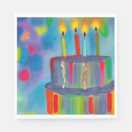 Birthday Cake Servet