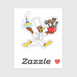 Birthday Cake Sticker