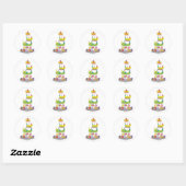 Birthday Cake Sticker (Vel)