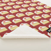 Birthday Cake - Tres Leches Butter Sponge custom Sherpa Deken (3/4)