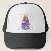 Birthday Cake Trucker Pet (Voorkant)
