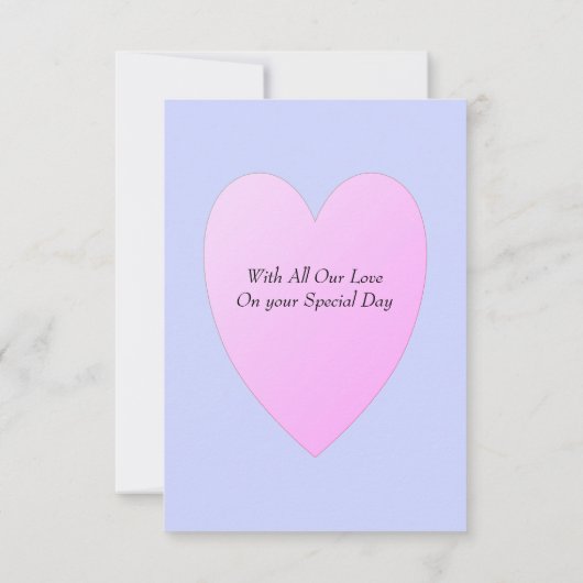 Birthday Cake with Candles Kaart (Achterkant)