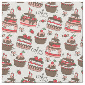 Birthday Cakes Stof (Close Up)