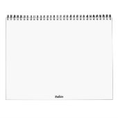 Birthday Calender Kalender (Achterkant)