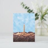 Birthday Candle Briefkaart (Staand voorkant)