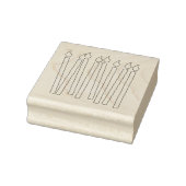 Birthday Candles Art Stamp Rubberstempel (Stempel)