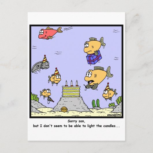 Birthday Candles Briefkaart (Voorkant)