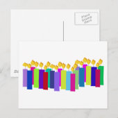 Birthday Candles Briefkaart (Voorkant / Achterkant)