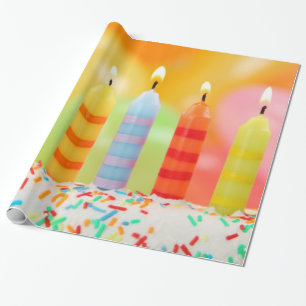 Birthday Candles Cadeaupapier