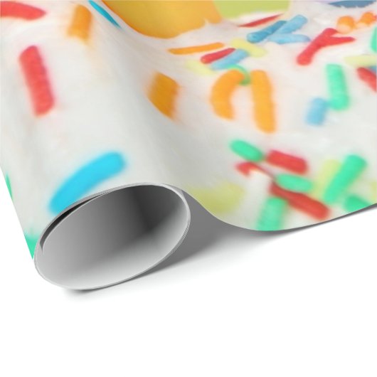 Birthday Candles Cadeaupapier (Rol Hoek)