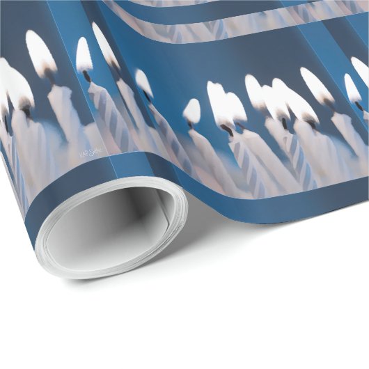 Birthday Candles Cadeaupapier (Rol Hoek)