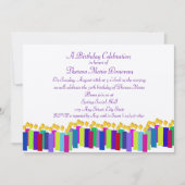 Birthday Candles Kaart (Voorkant)